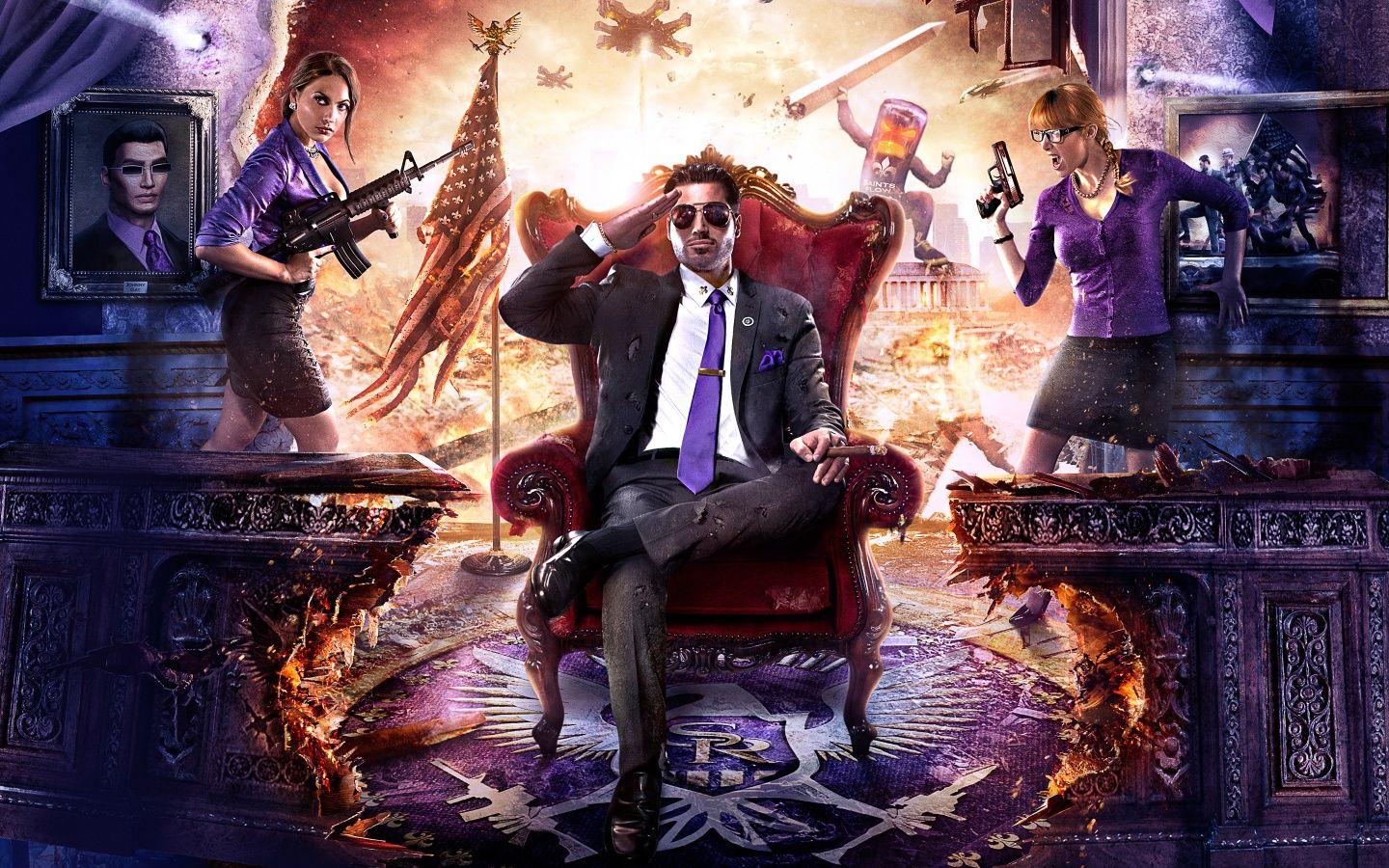 1440x900 Saints Row Wallpaper HD