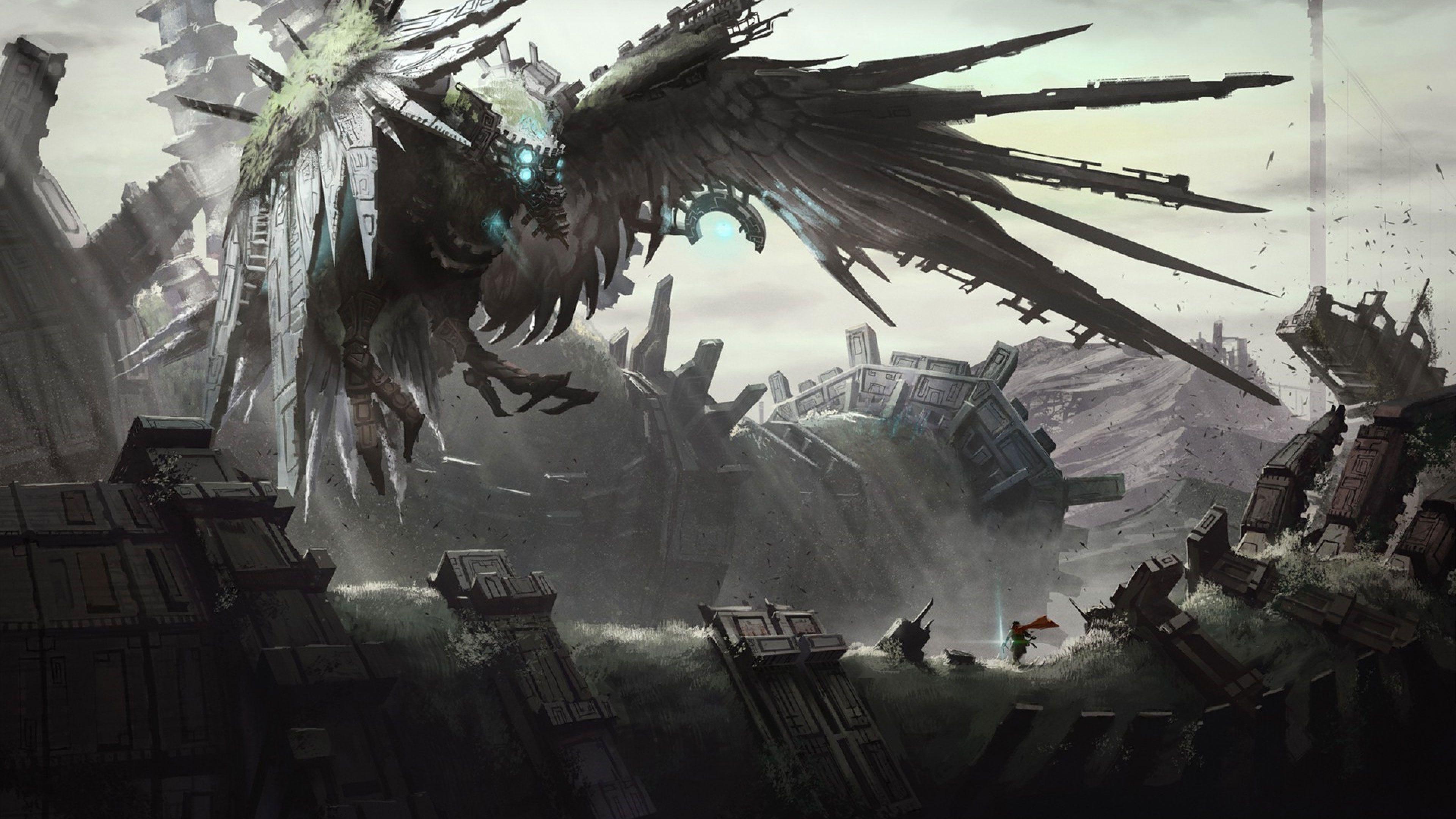 3840x2160 Shadow Of The Colossus 4k Wallpaper Of The Colossus Wallpaper & Background Download