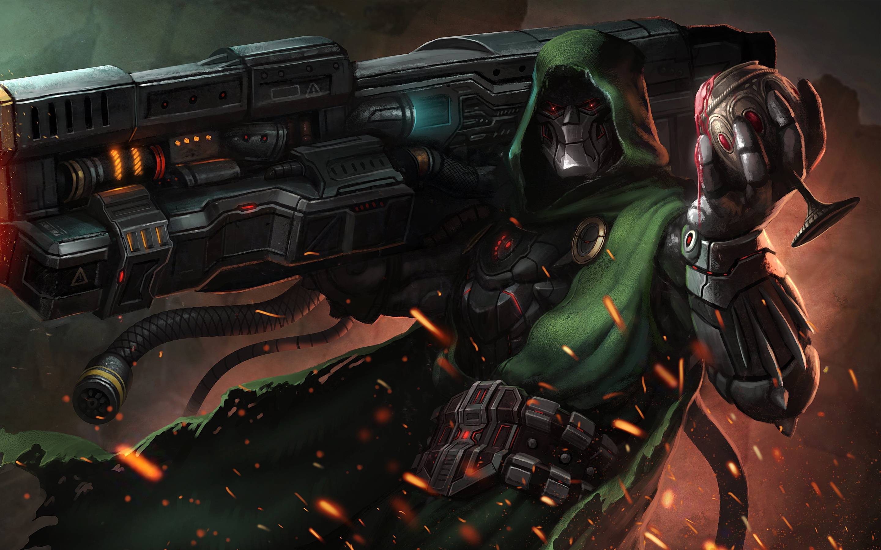 2880x1800 Doctor Doom Supervillain Marvel Comics Macbook Pro Retina Wallpaper, HD Superheroes 4K Wallpaper, Image, Photo and Background
