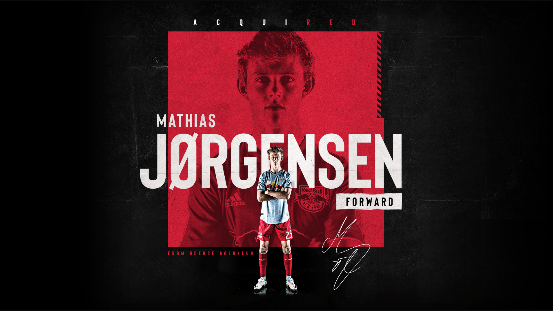 1920x1080 New York Red Bulls Sign Danish Forward Mathias Jørgensen. New York Red Bulls