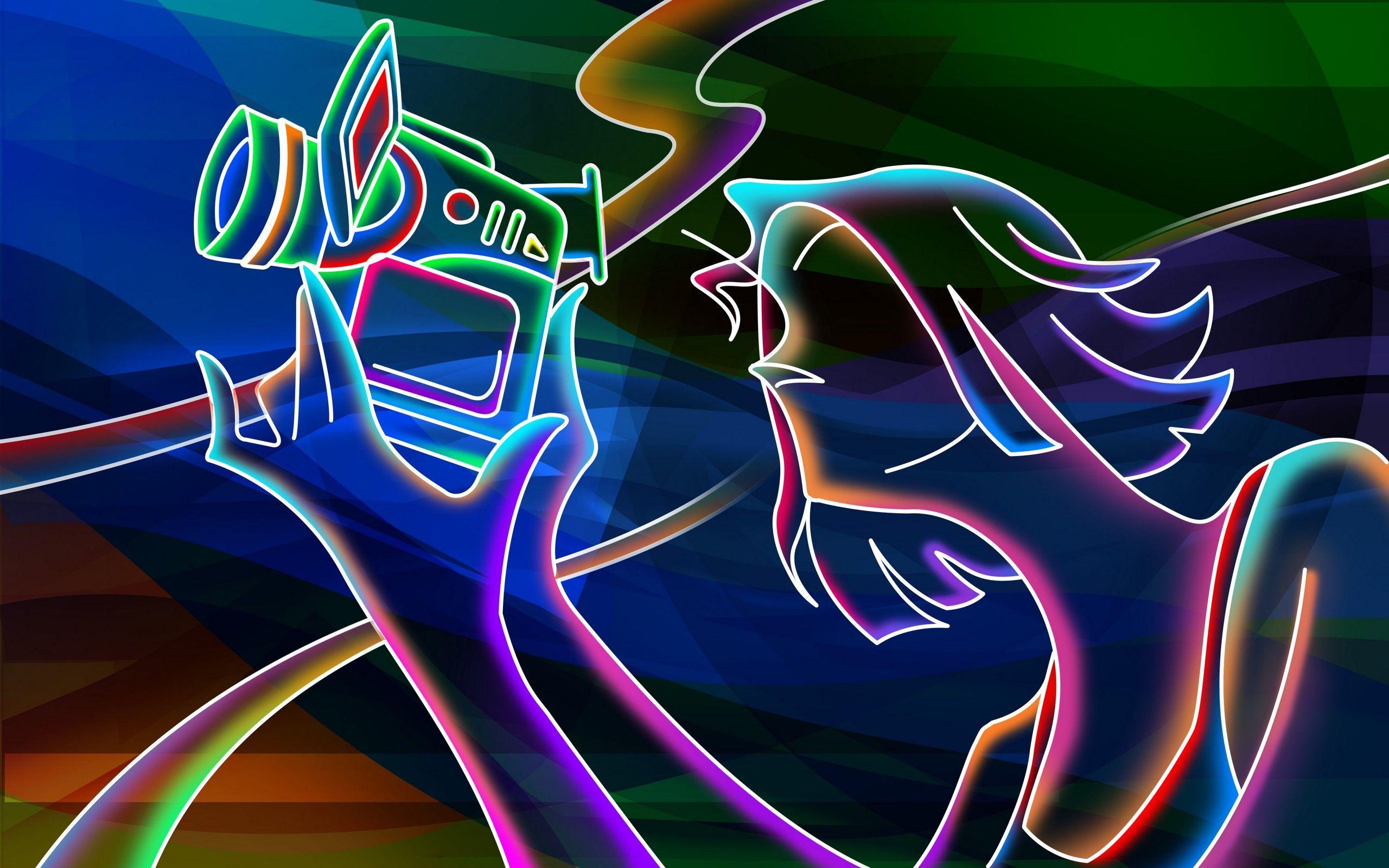 2560x1600 Girl Color Wallpaper