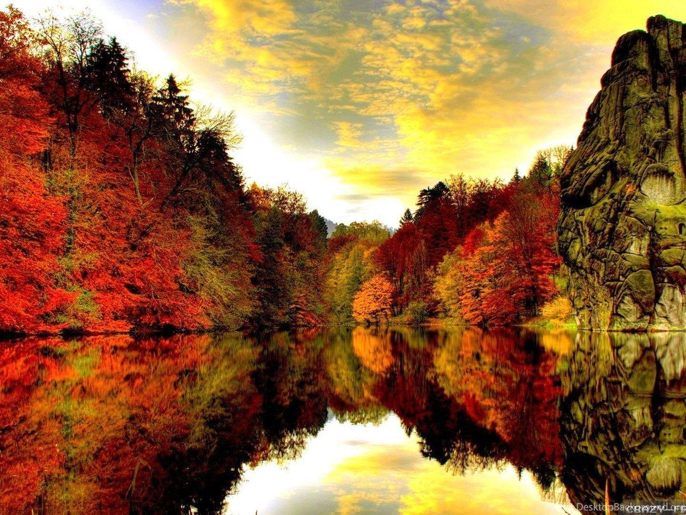 1400x1050 Autumn Woods Wallpaper Seasonal Crazy Frankenstein Desktop Background