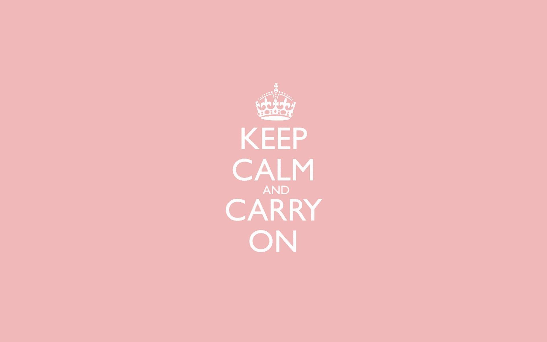 1920x1200 Keep Calm Desktop Wallpaper