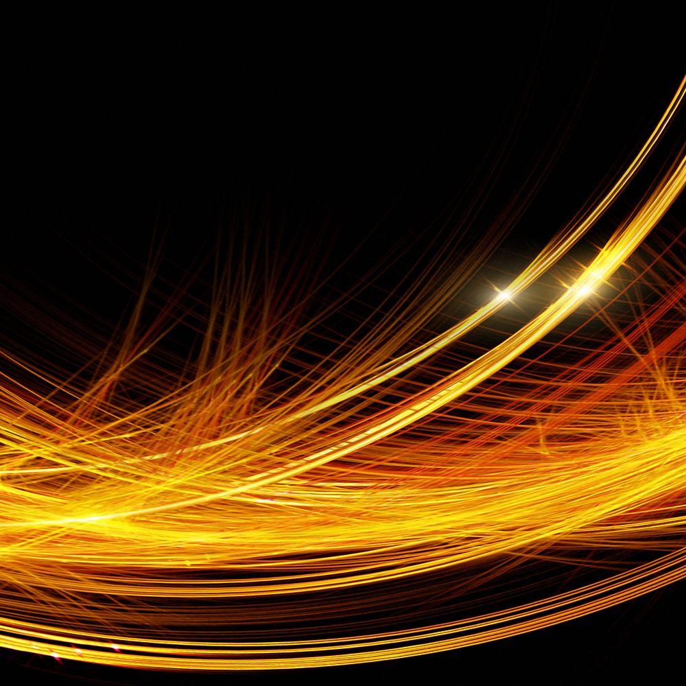 1000x1000 Black and Gold Abstract Wallpaper