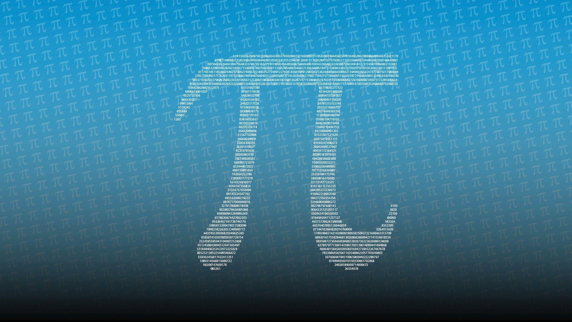 1920x1080 Pi Day Wallpaper