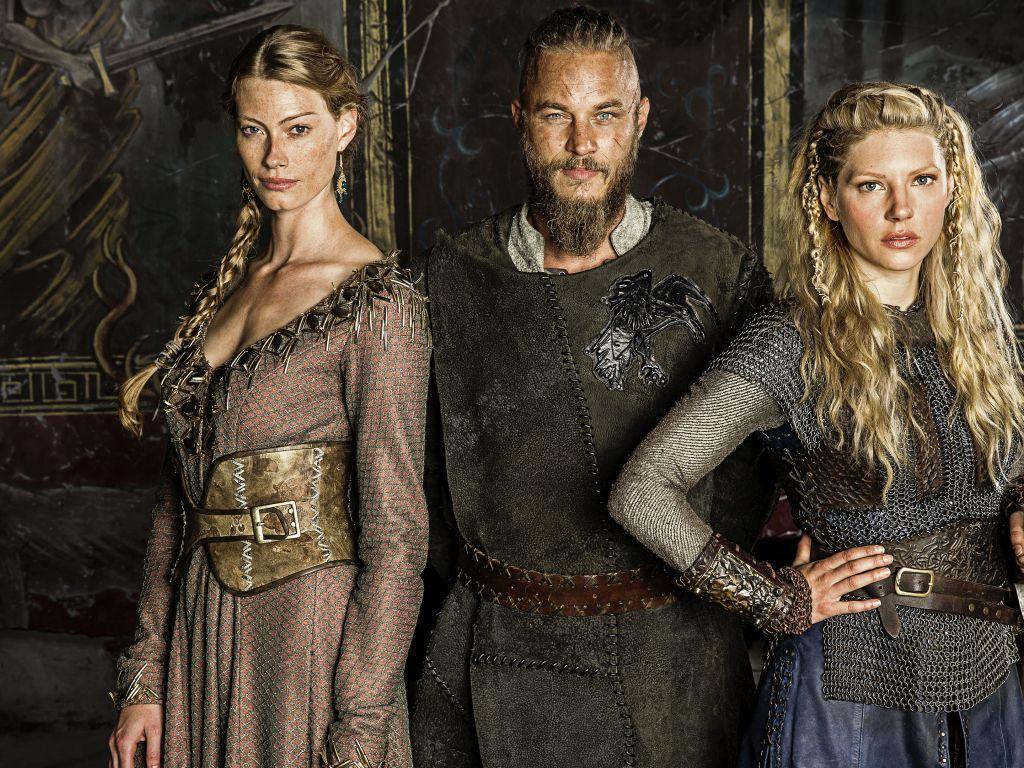 1024x768 Vikings 4K wallpaper for your desktop or mobile screen free and easy to download