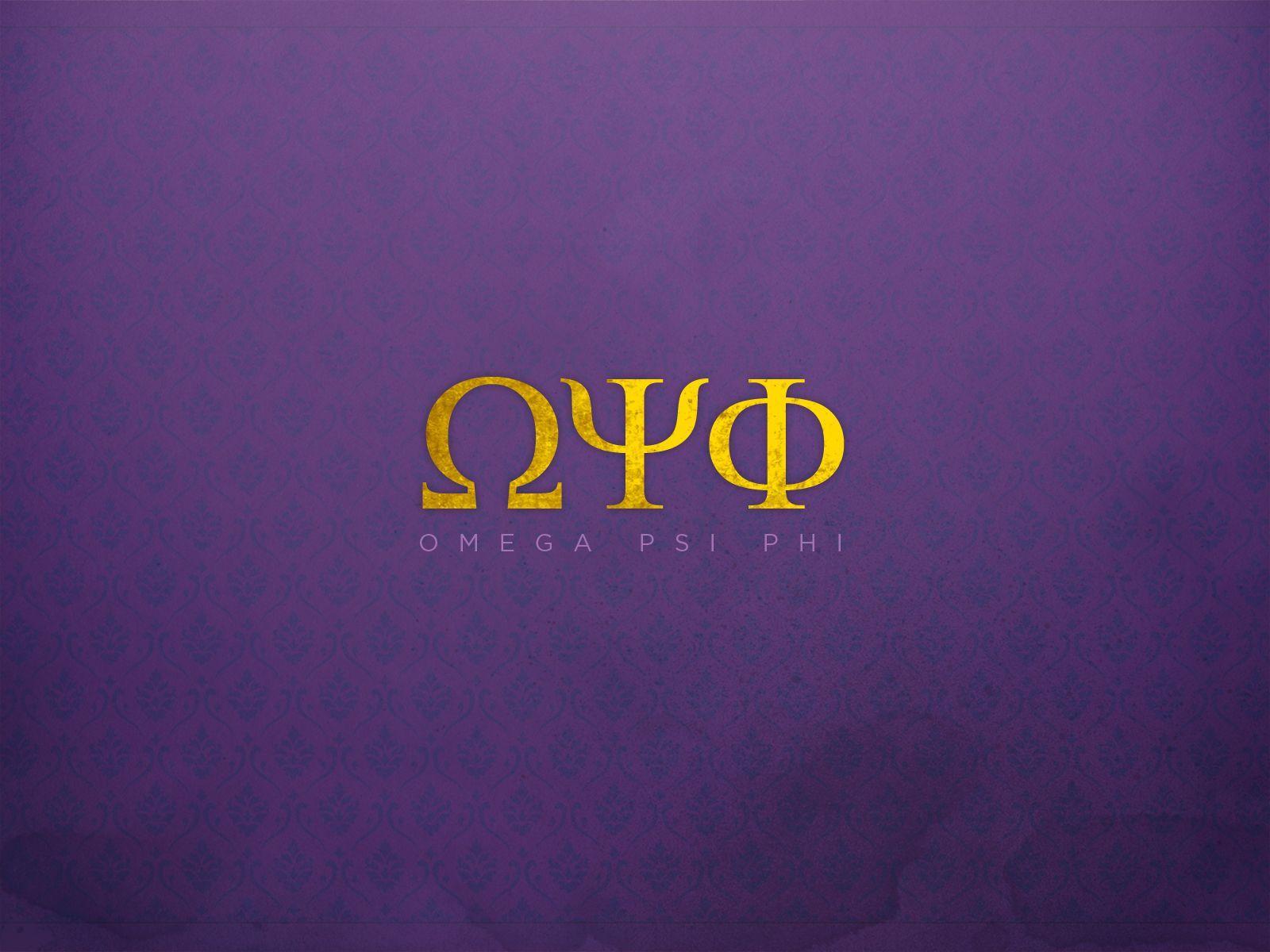 1600x1200 Omega Psi Phi Wallpaper