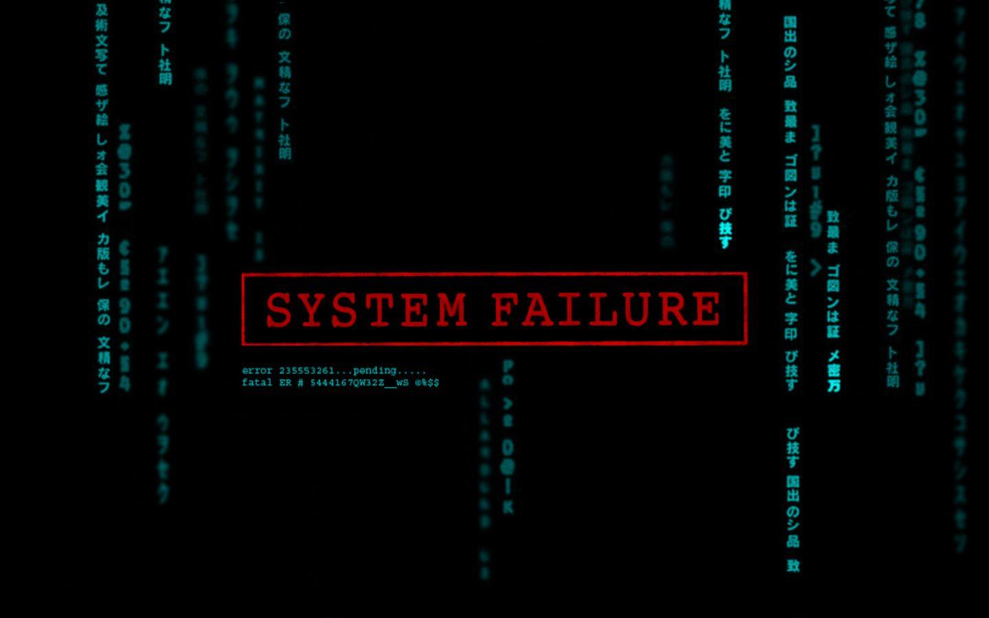 1440x900 Failure Wallpaper. The Matrix System Failure Wallpaper, Failure Wallpaper and Success Failure Wallpaper