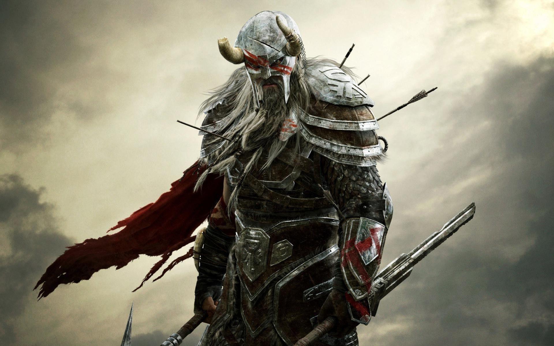 1920x1200 Viking Warrior Wallpaper Warrior Art