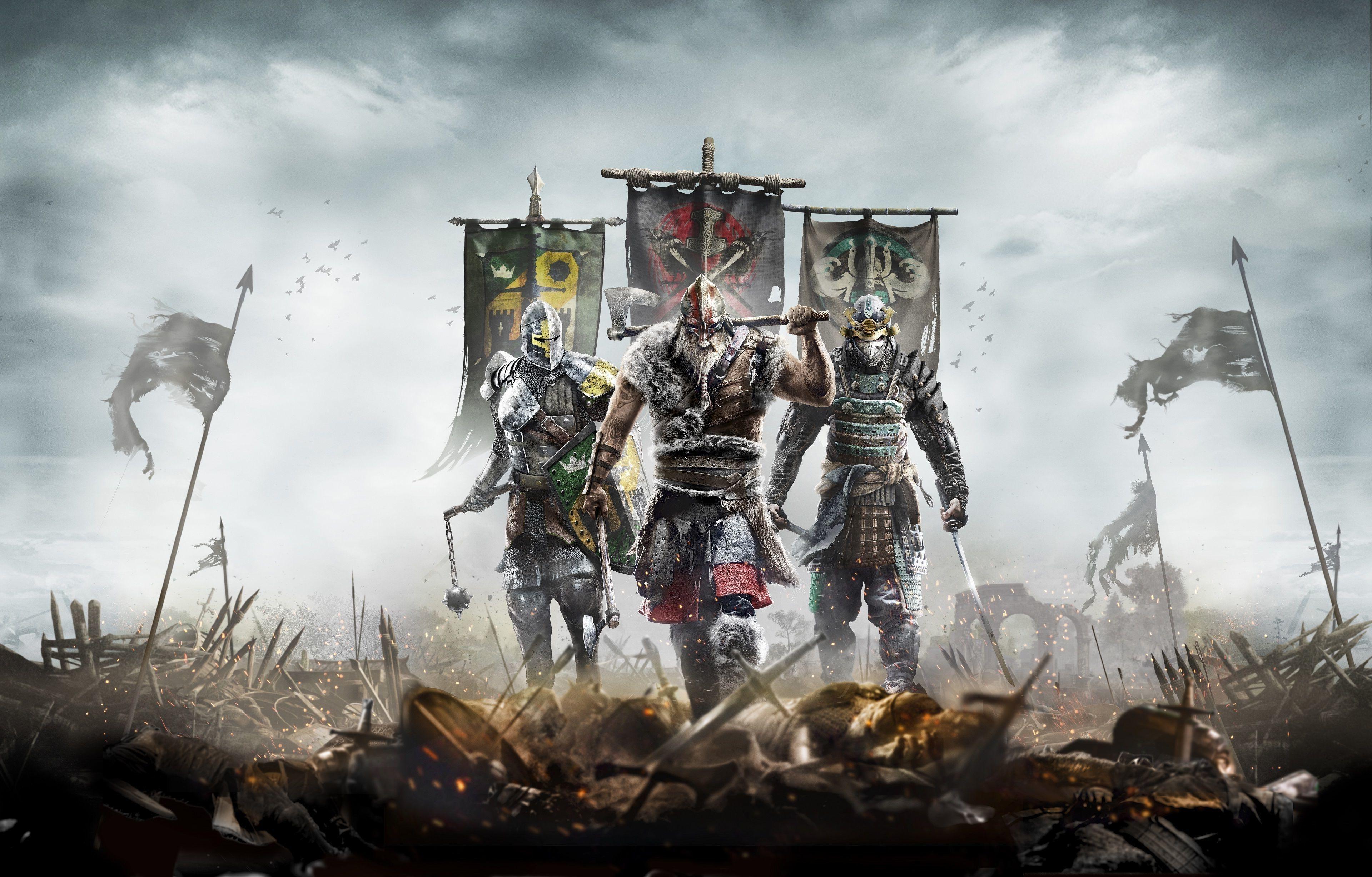 3840x2454 Viking Warriors Wallpaper