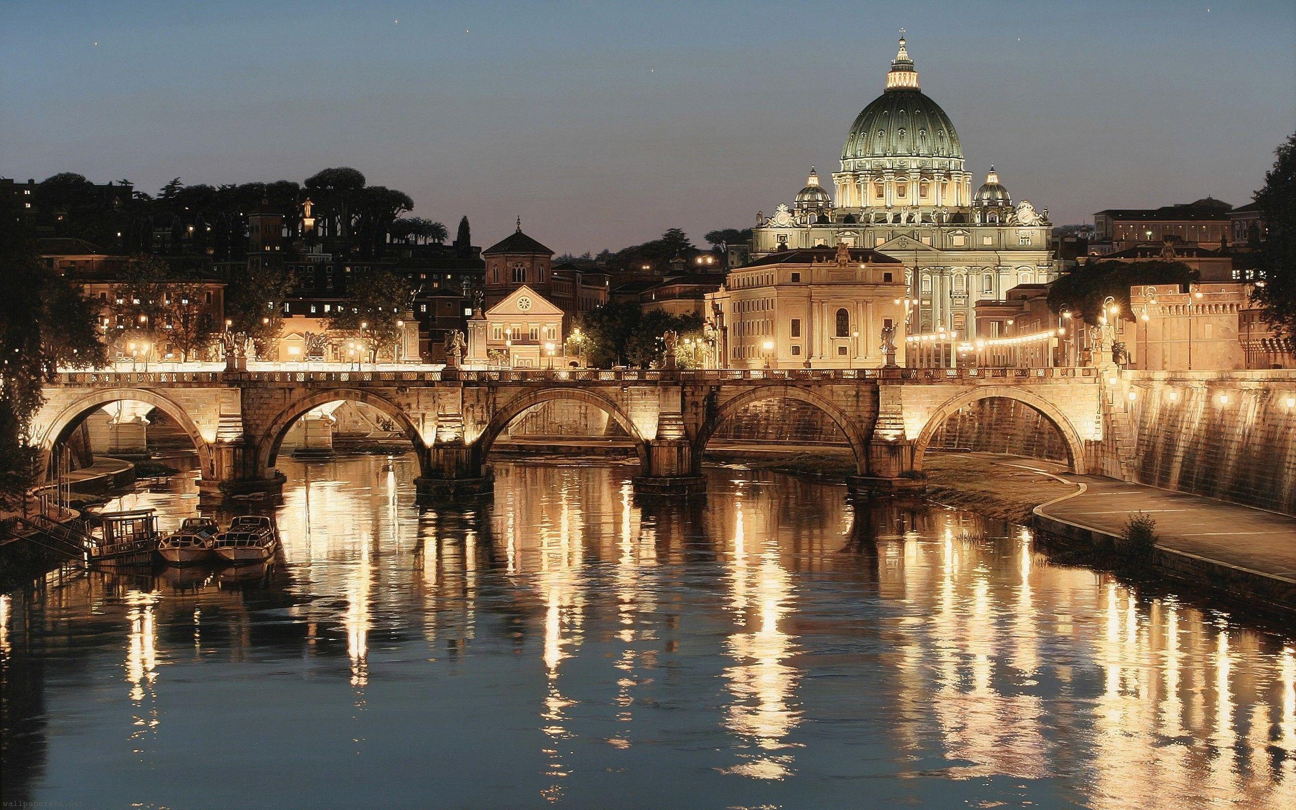 2560x1600 Free download Rome City Night Wallpaper for Desktop Hot HD Wallpaper [2560x1600] for your Desktop, Mobile & Tablet. Explore Rome Wallpaper for Computer. Free Christmas Wallpaper For Computer, Spring