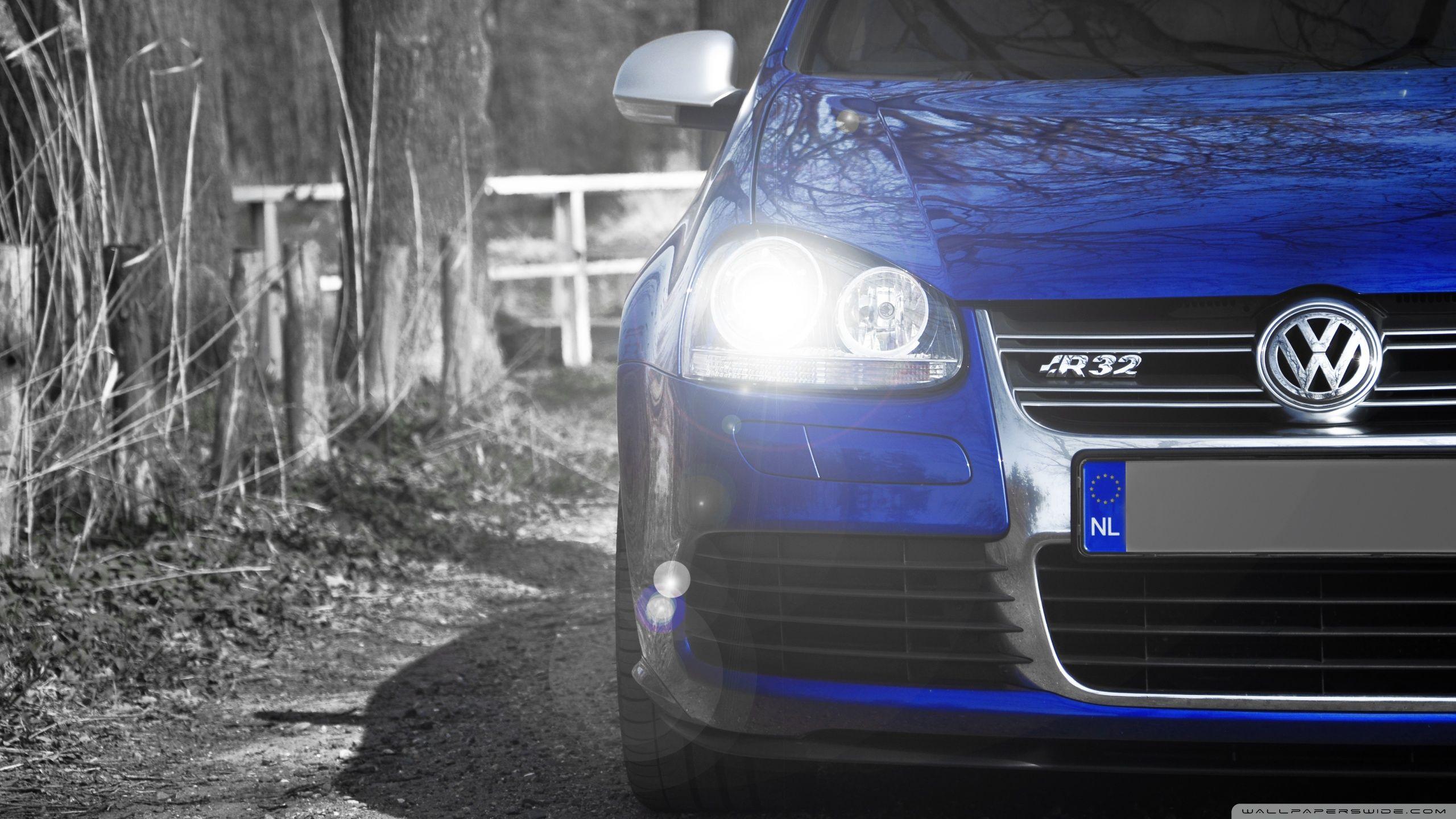 2560x1440 Volkswagen Golf R32 Blue Ultra HD Desktop Background Wallpaper for 4K UHD TV : Widescreen & UltraWide Desktop & Laptop : Tablet