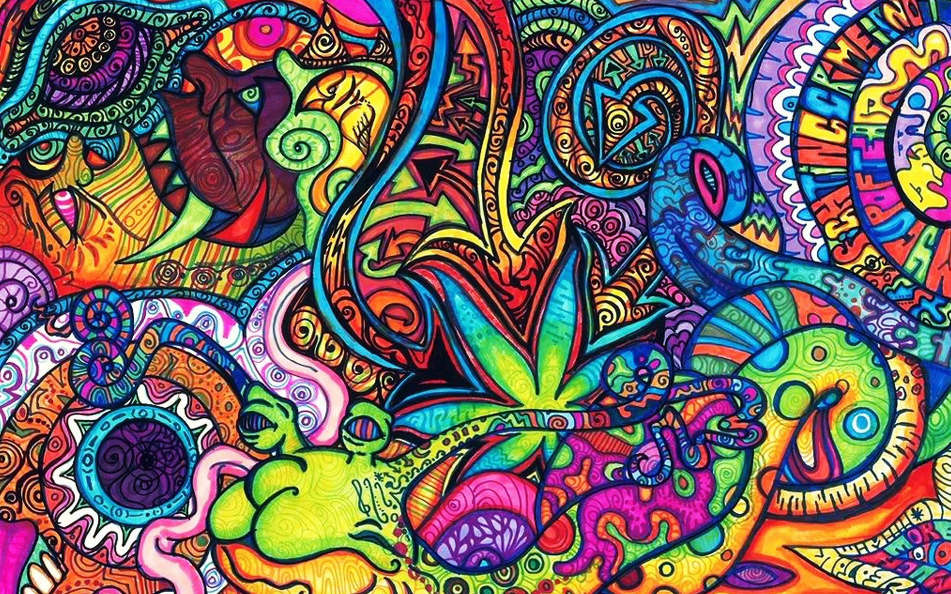 1920x1200 Colorful Abstract Phone Wallpaper HD For Android