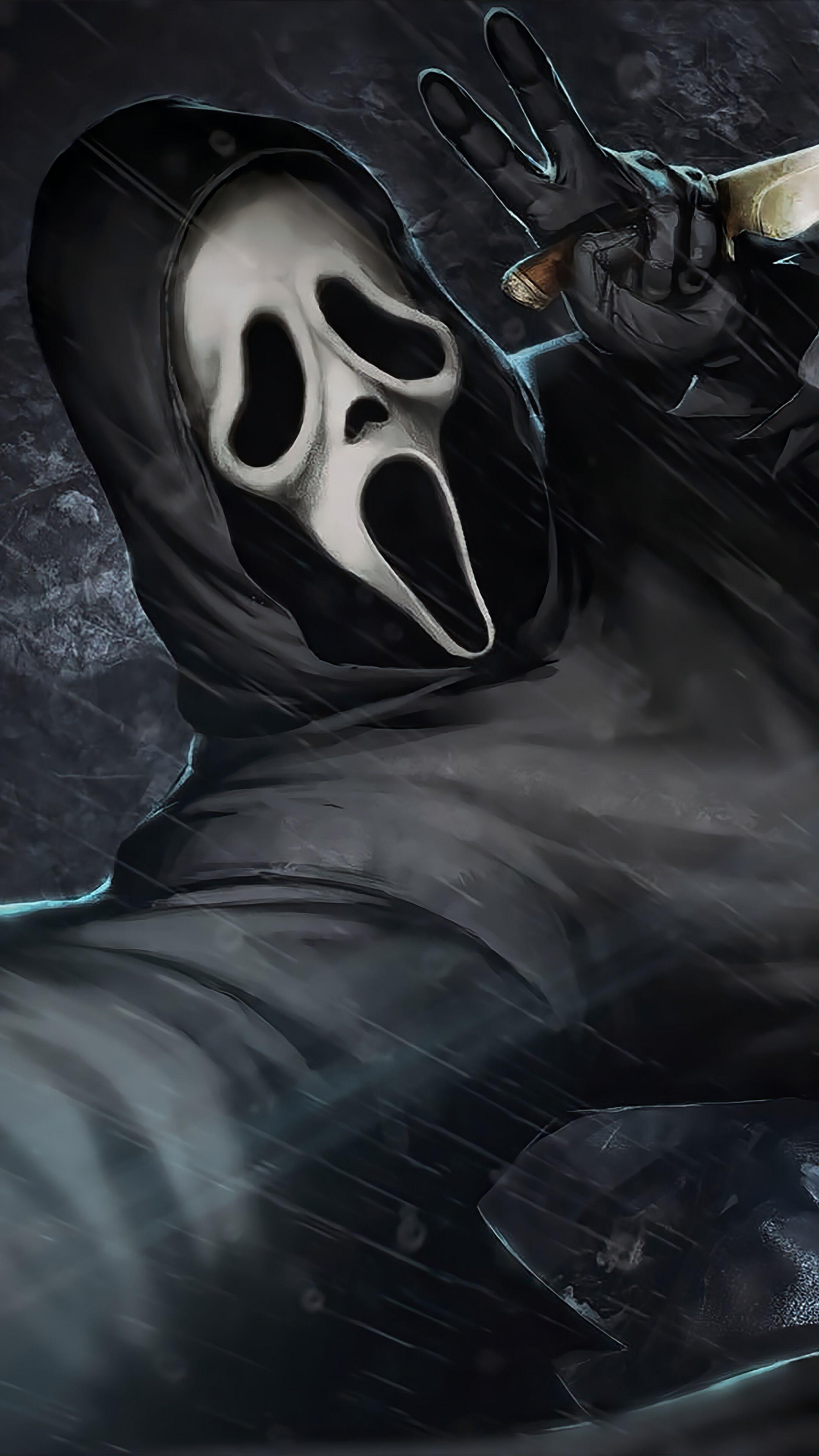 ghost face from scream wallpaper