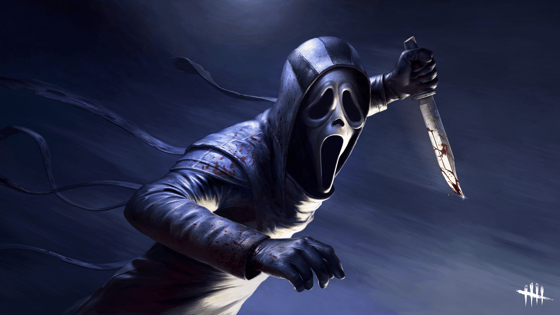 1920x1080 Dead by Daylight, video games, horror, video game art, ghostface, Screamx1080 Wallpaper