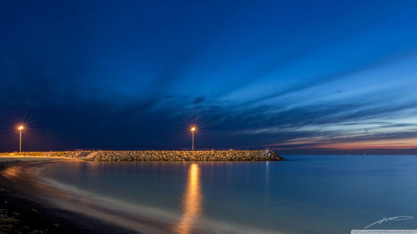 1366x768 Cottesloe Beach, Western Australia Ultra HD Desktop Background Wallpaper for 4K UHD TV : Tablet