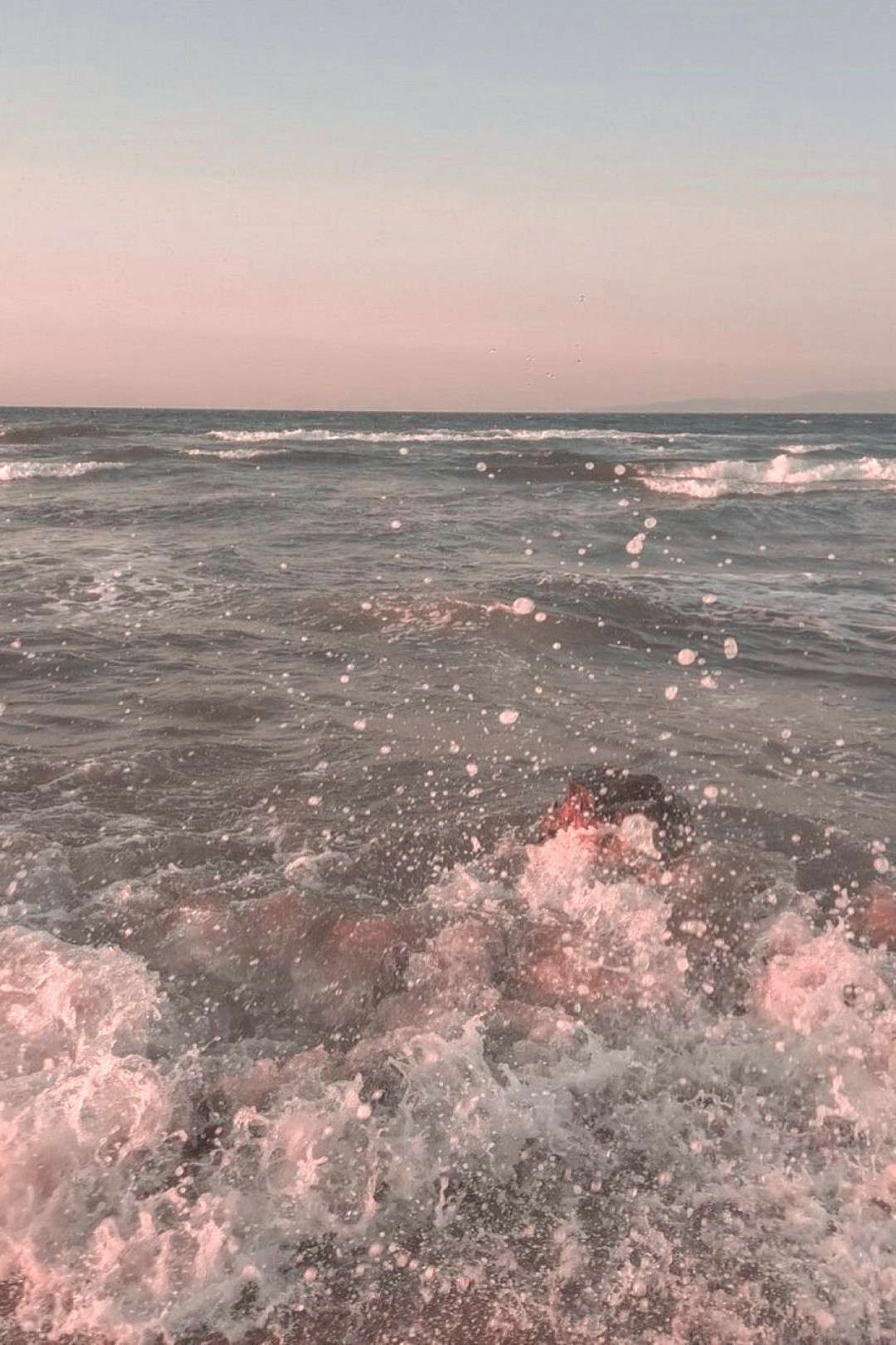 1080x1620 wallpaper Pink Beach. Wallpaper iphone summer, Aesthetic wallpaper, Aesthetic background