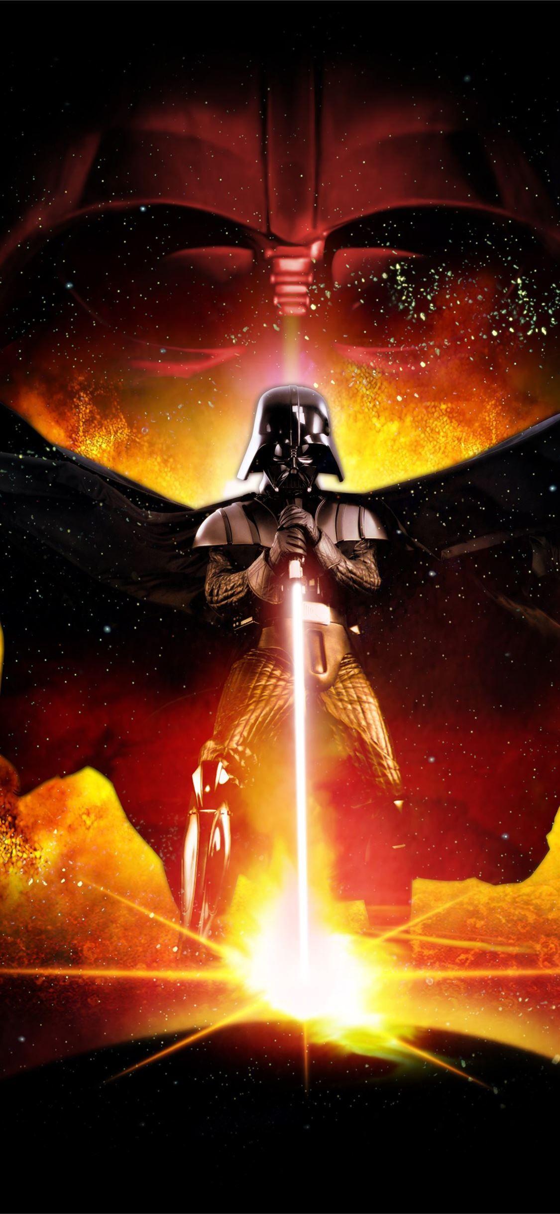 1125x2436 Star Wars Darth Vader Wallpaper HD Wallpaper