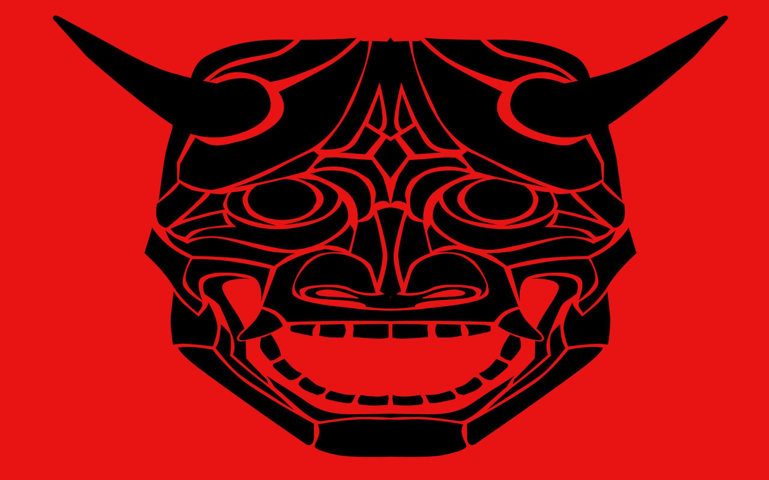 2560x1600 Oni Mask Wallpaper