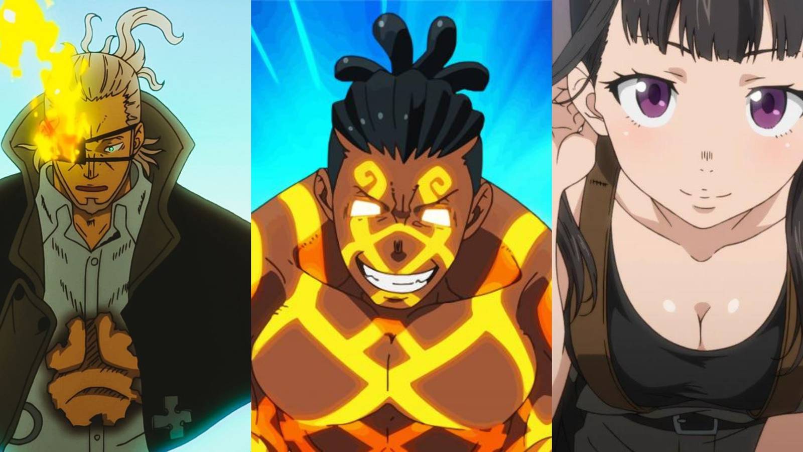 1600x900 Fire Force: Best Characters, Ranked