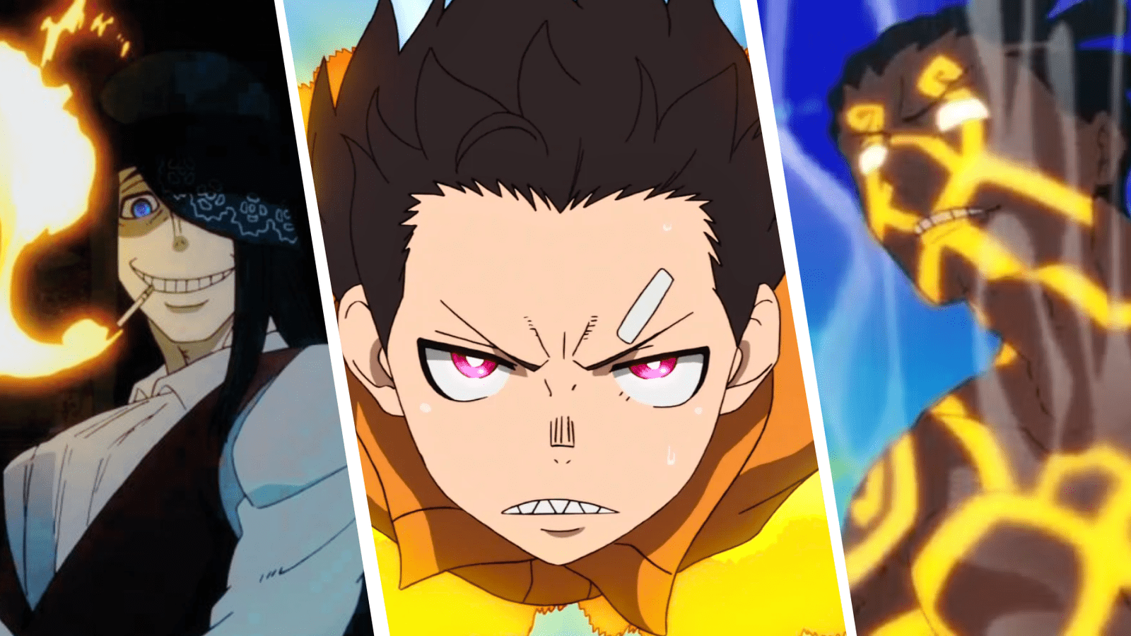 1600x900 Most Creative Fire Force Fights, Ranked