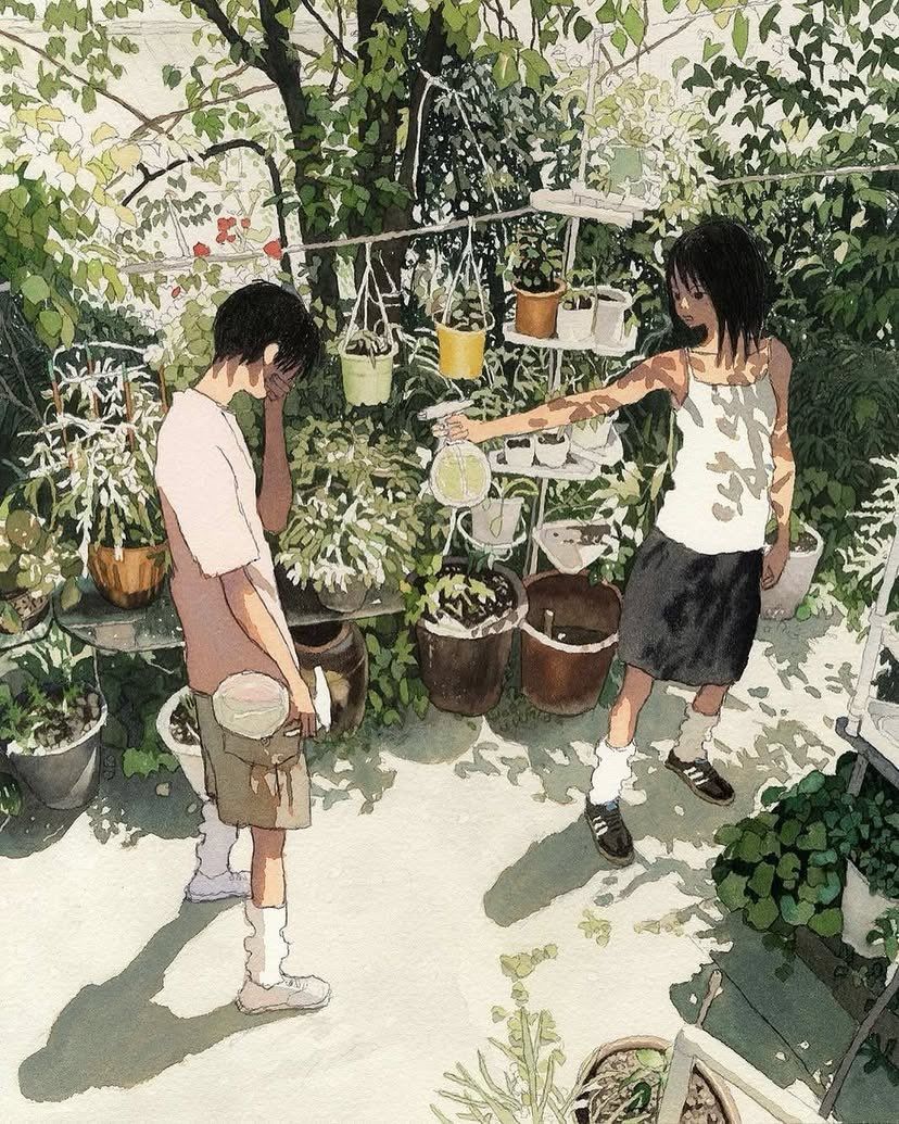 828x1035 paintings by south korean artist seong ryul