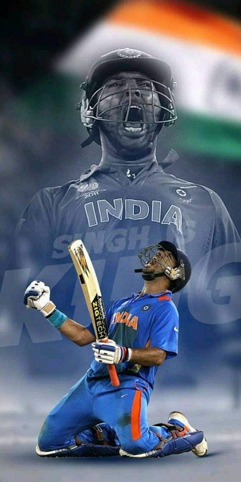 800x1600 Yuvaraj singh, icc, yuvi, yuvraj singh, HD phone wallpaper