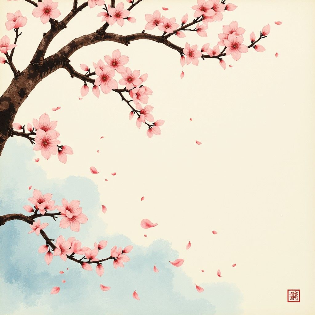 1024x1024 Download Sakura in Bloom Image, Blossom, Cherry