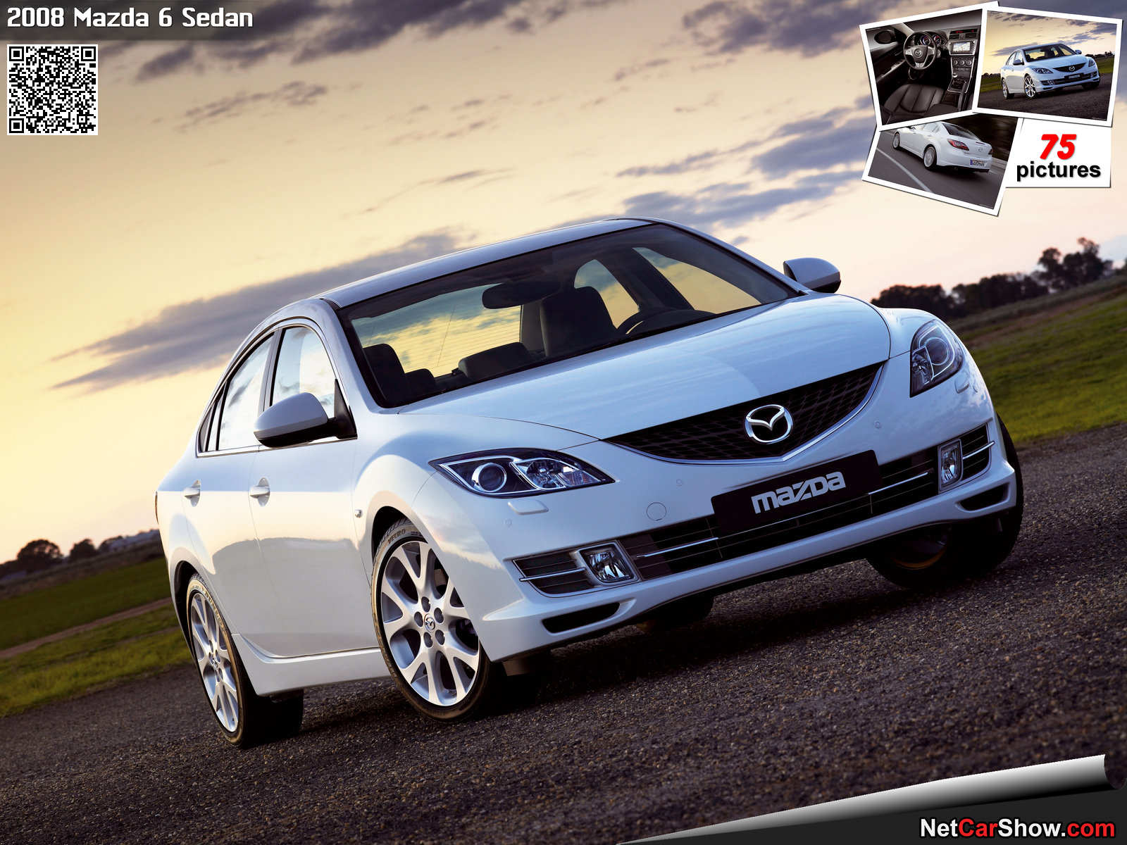 1600x1200 Mazda 6 Sedan (2008), information & specs