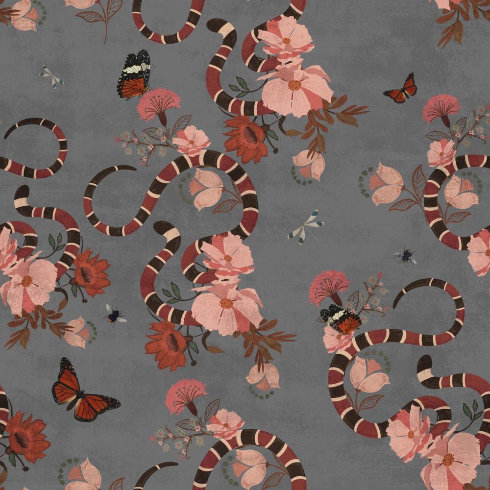 1000x1000 Milk Snakes & Blossoms