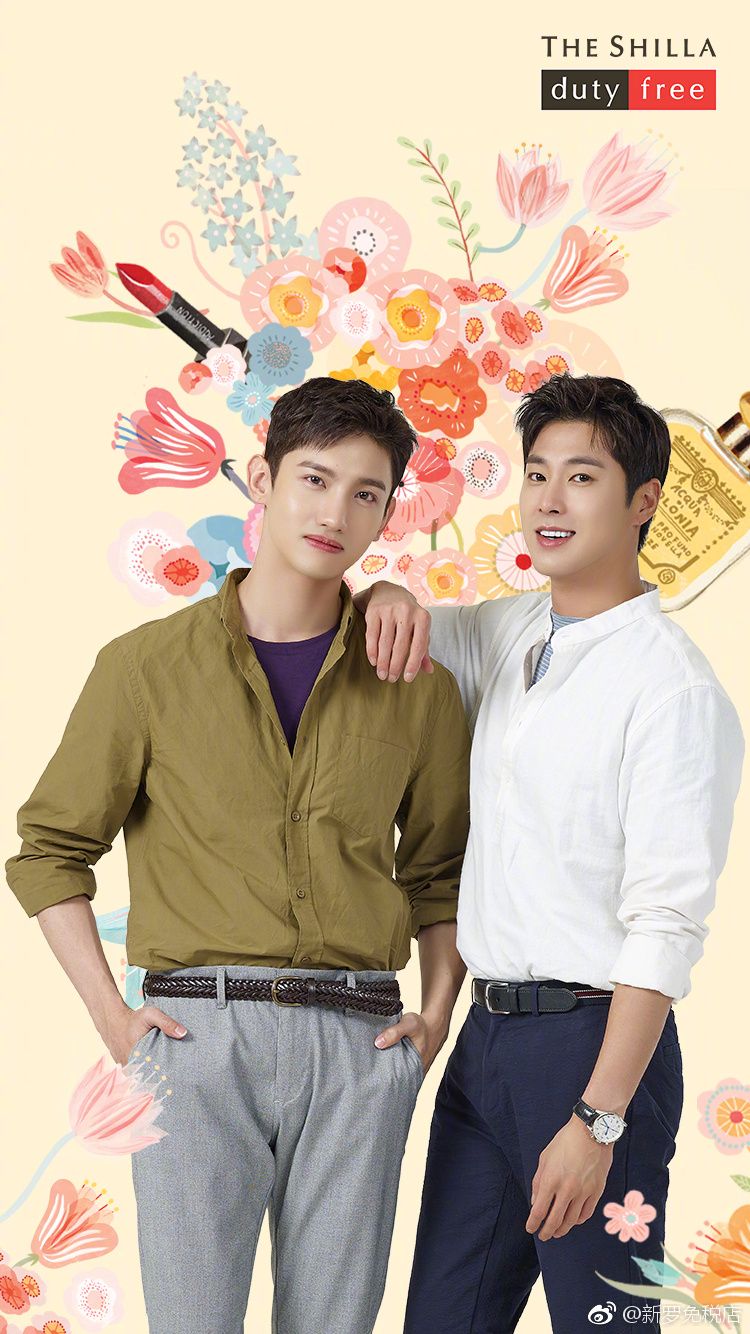 750x1334 PIC 180301 Handsome TVXQ! in Shilla Duty Free Wallpaper for March 2018. TVXQ! Express