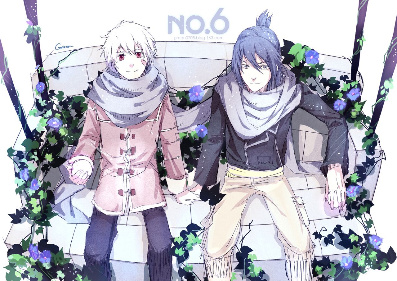 1280x905 New Official art by Toi8 for No.6 10 year anniversary special commemorative broadcast. よろしくおねがいします！ (tr: polite greetings)