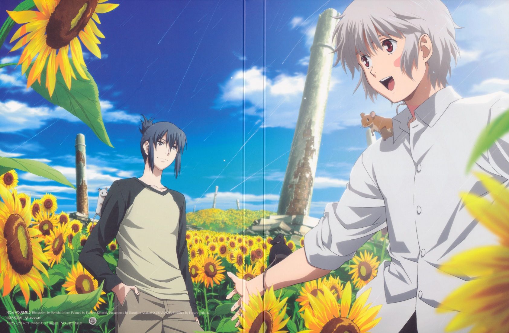 1685x1103 No.6 shion x nezumi. omerkeyleukavi1980's Ownd