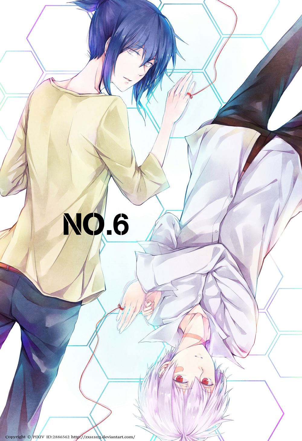 1000x1461 Nezumi (No.6), Mobile Wallpaper. Anime Image Board