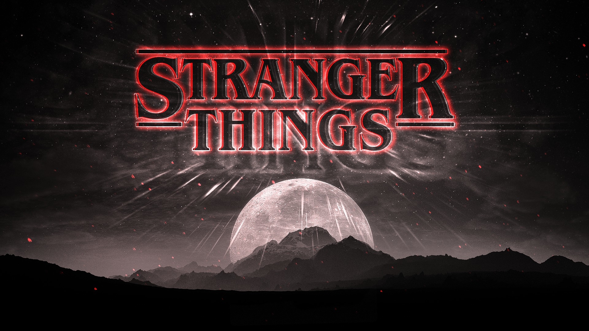 1920x1080 Stranger Things Dark Logo Wallpaper, HD TV Series 4K Wallpaper, Image and Background