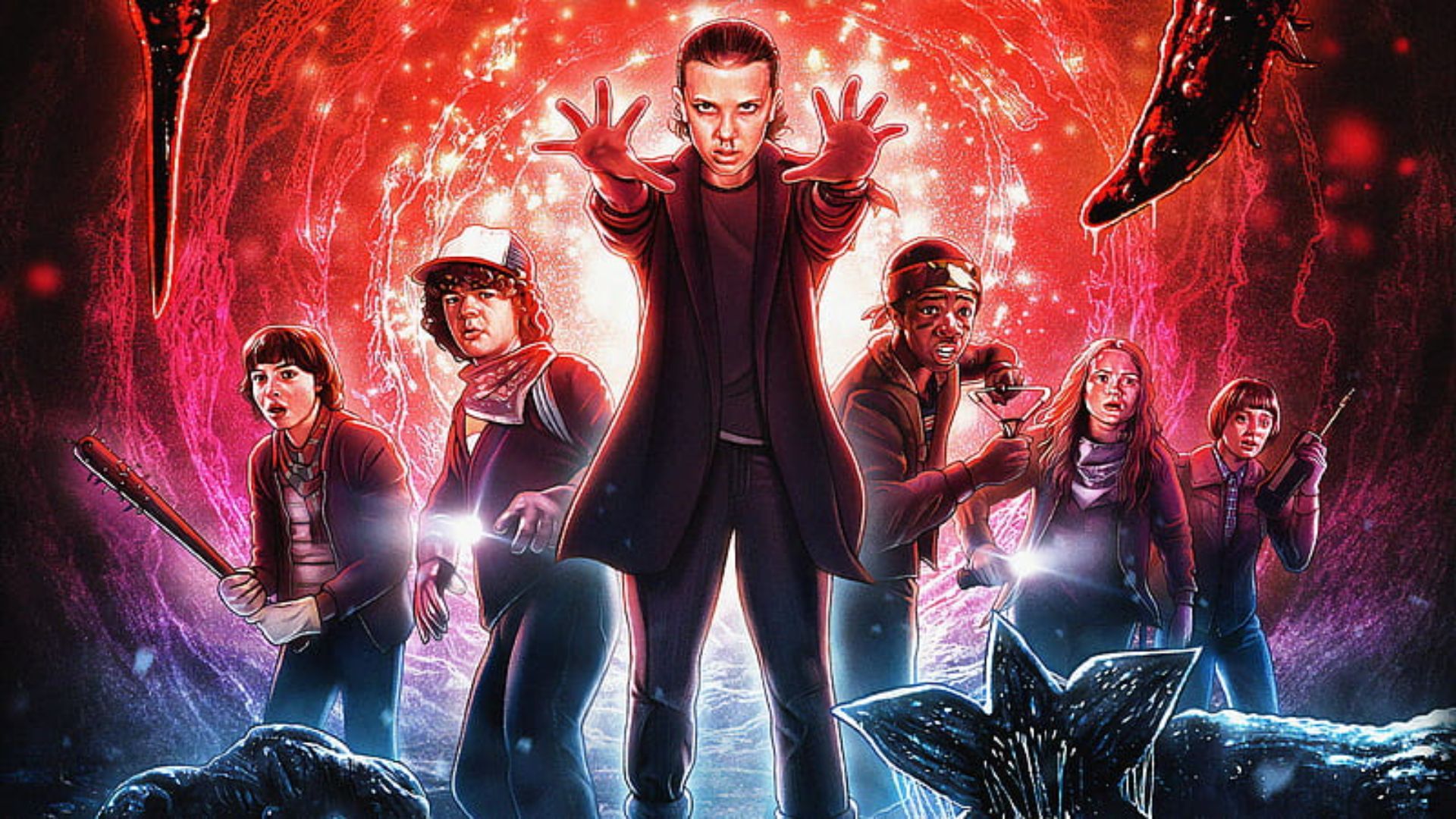 1920x1080 Best Eleven Stranger Things Wallpaper For Desktop, PC, Laptop, Computer [ 4k, HD ]