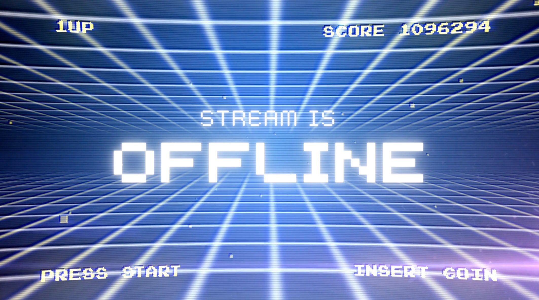2126x1186 Animated Twitch Offline Screen 8 Bit Retro Video Game, Stream Is Offline, 8 Bit Video Game Twitch Screen, Stream Is Offline Background
