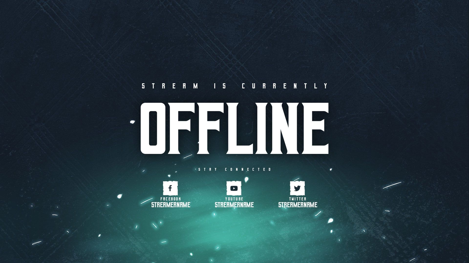 1920x1080 of The Best Twitch Offline Banner Templates