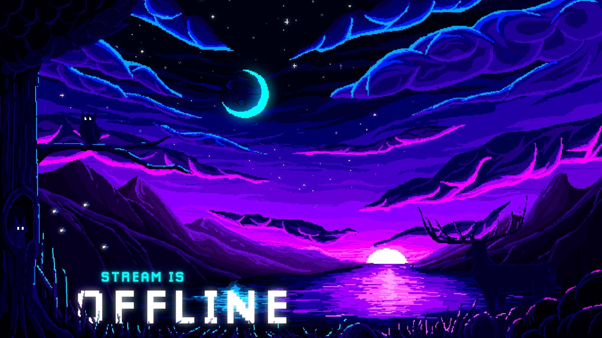 1920x1080 Free Twitch Offline Banners. Download Offline Screens for Twitch, YouTube & Kick