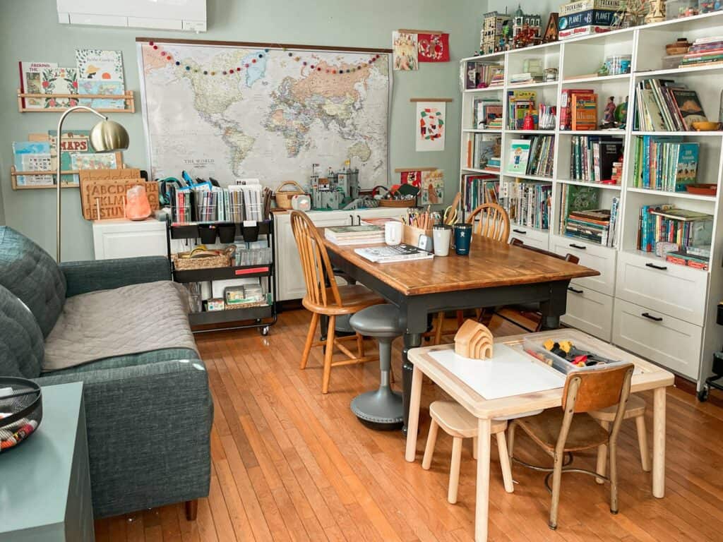 1024x768 The Ultimate List of Homeschool Room Ideas & Organization