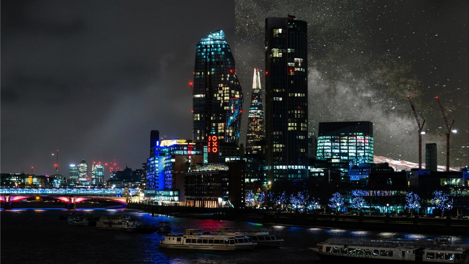 1600x900 Cityscapes as you've never seen them light pollution removed