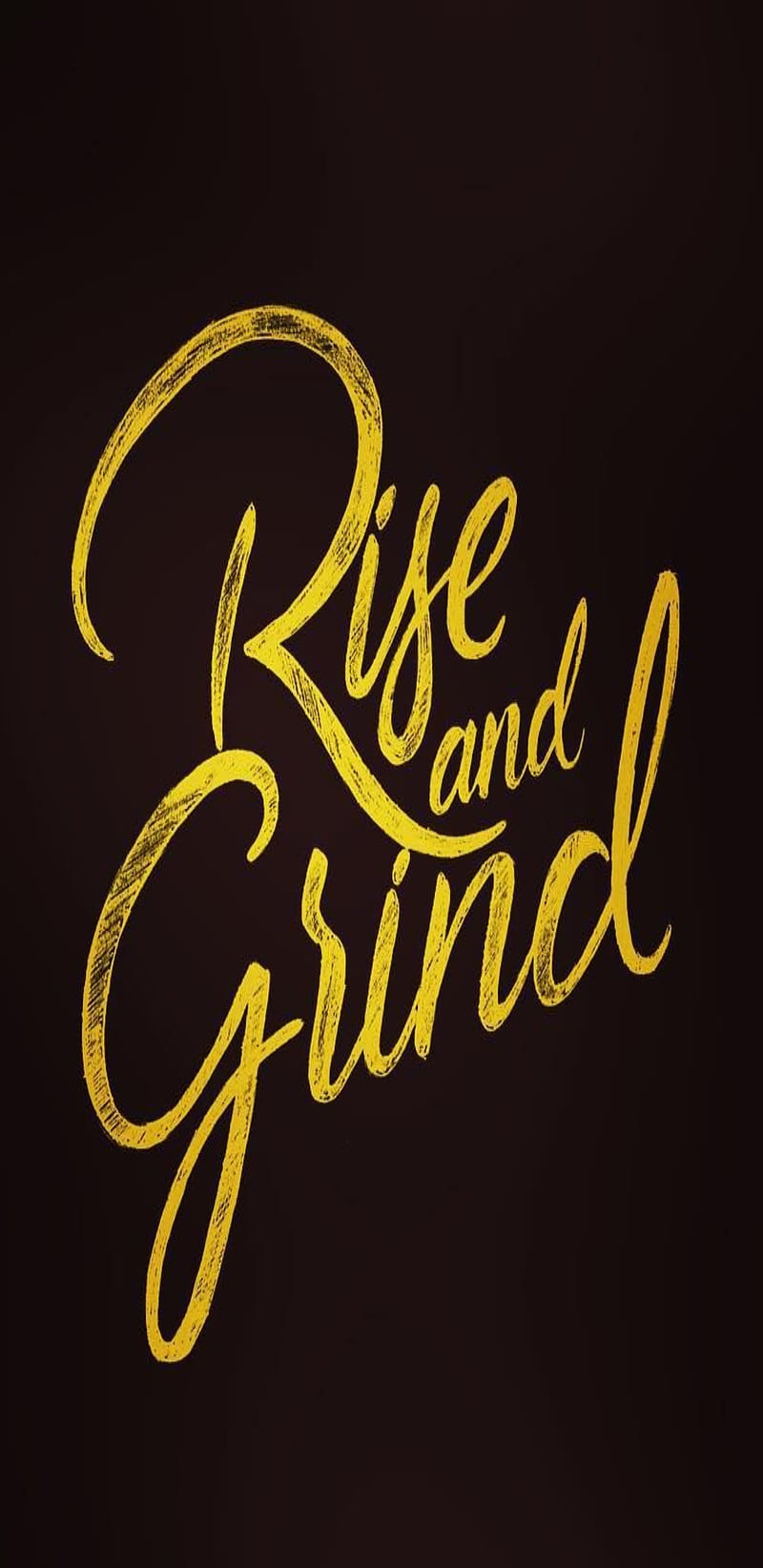 800x1644 HD rise and grind wallpaper