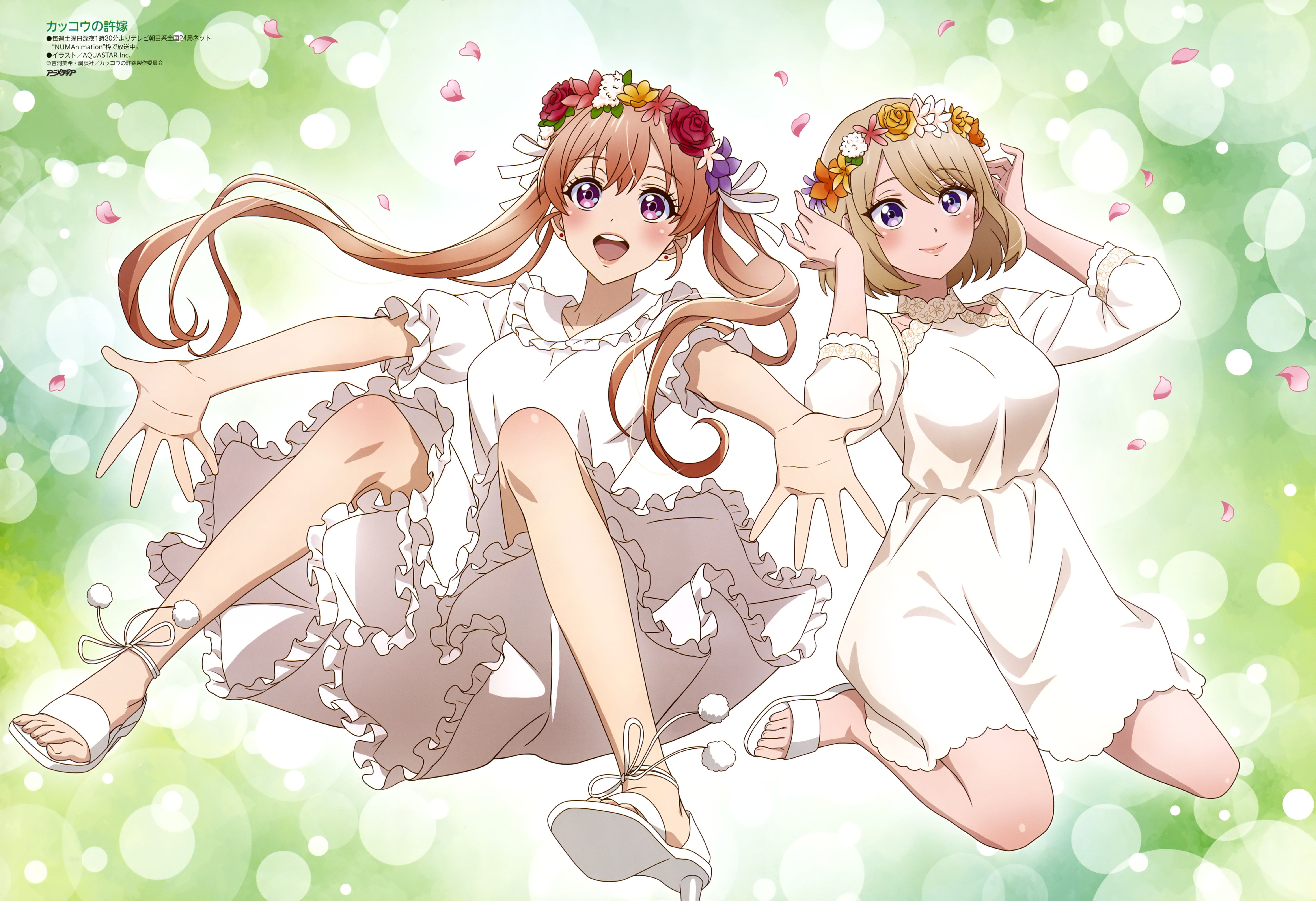 5970x4087 Kakkou no Iinazuke Couple Of Cuckoos Anime Image Board