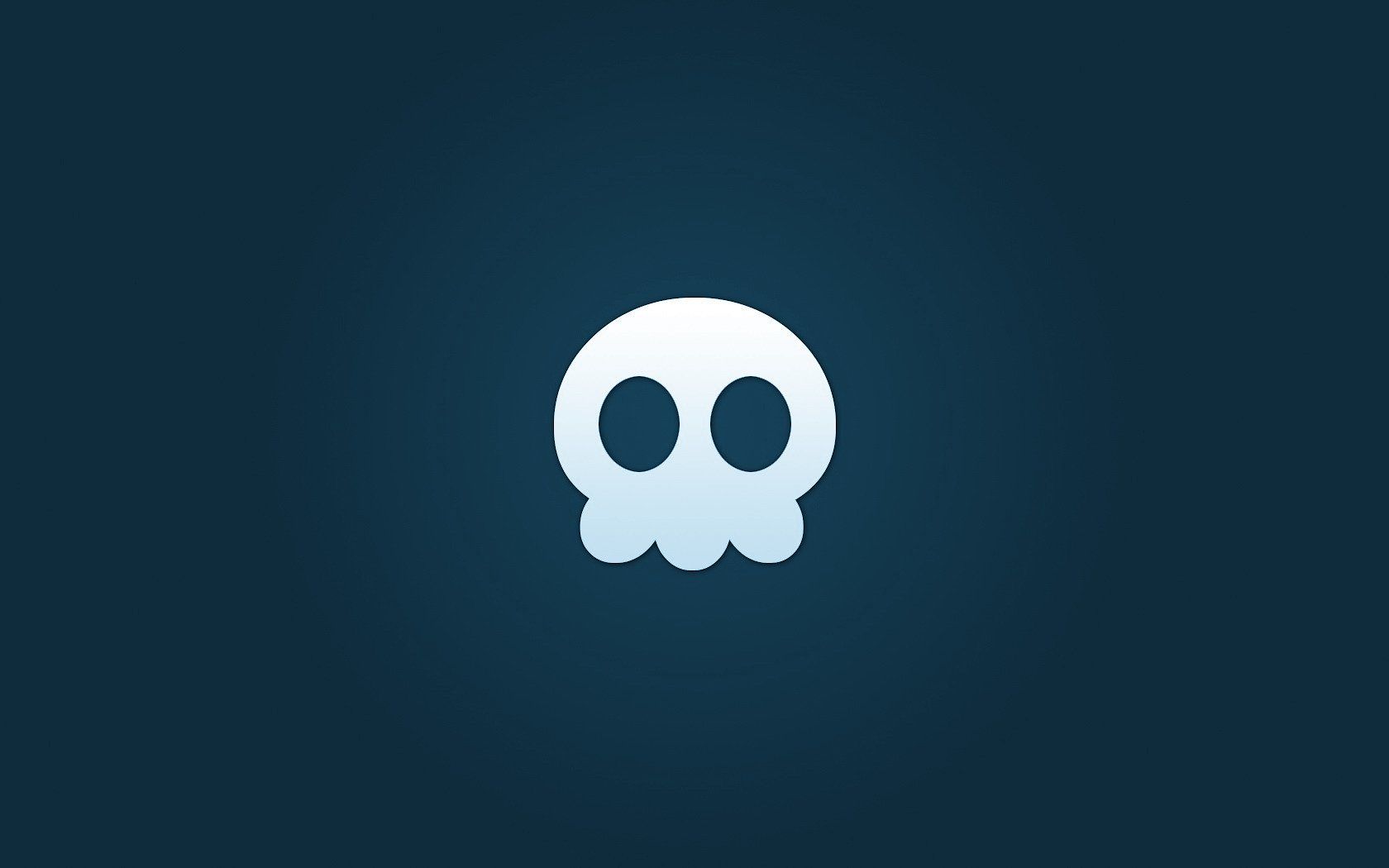 1680x1050 Dark Skull HD Wallpaper: Minimalist Mysteryx1050