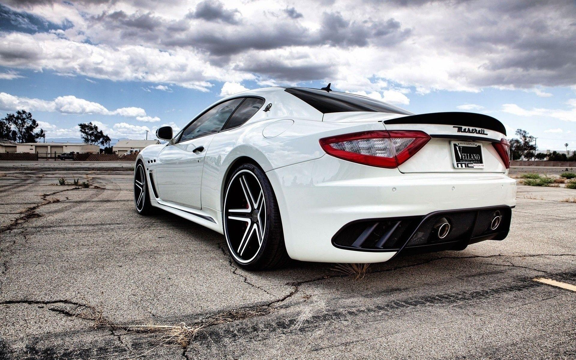 1920x1200 white, Maserati, Maserati GranTurismo MC Stradale wallpaper