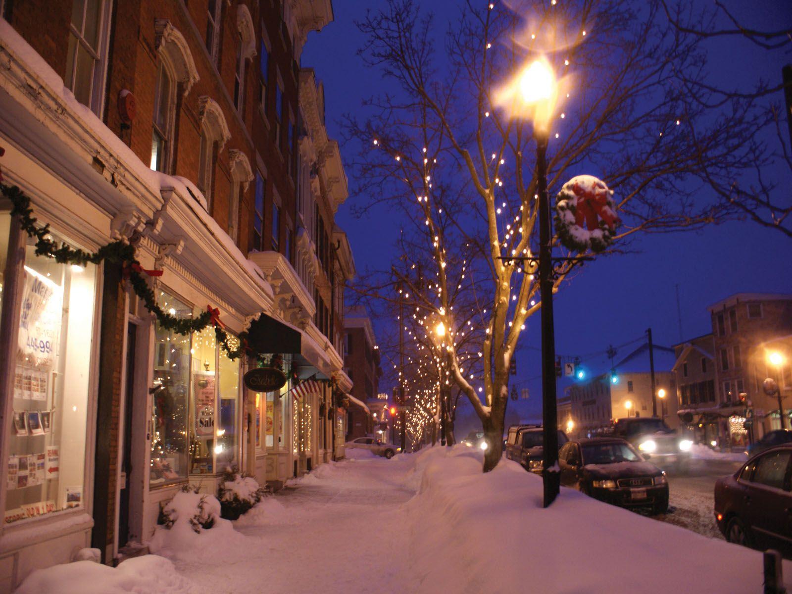 1600x1200 Cazenovia New York Snow HD Wallpaper