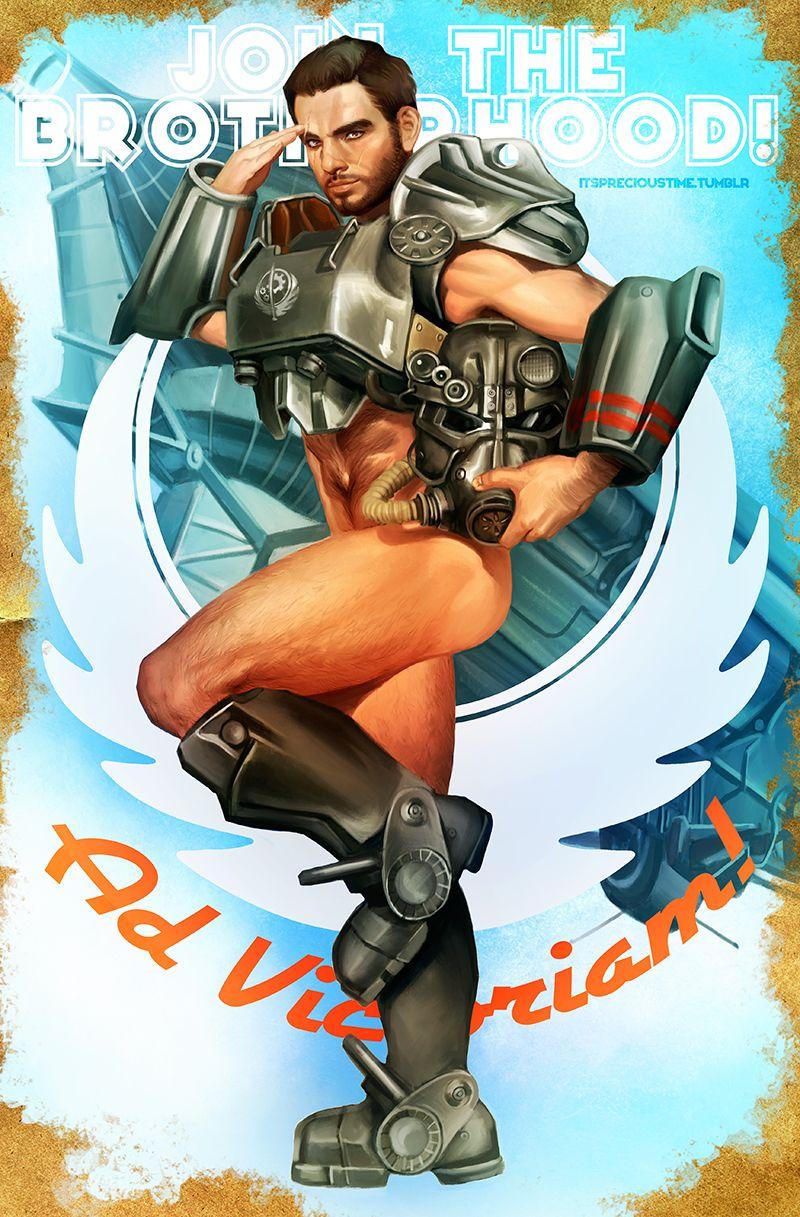 800x1217 Paladin Danse recruitment Pinup CrystalGrazianoArt (A little something from Fallout 4 victoriam!)
