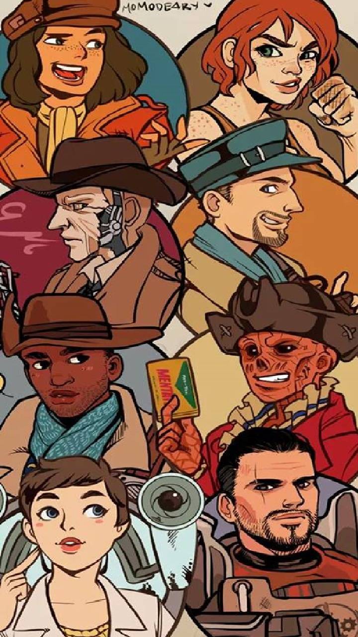 720x1280 Fallout 4 Companions wallpaper