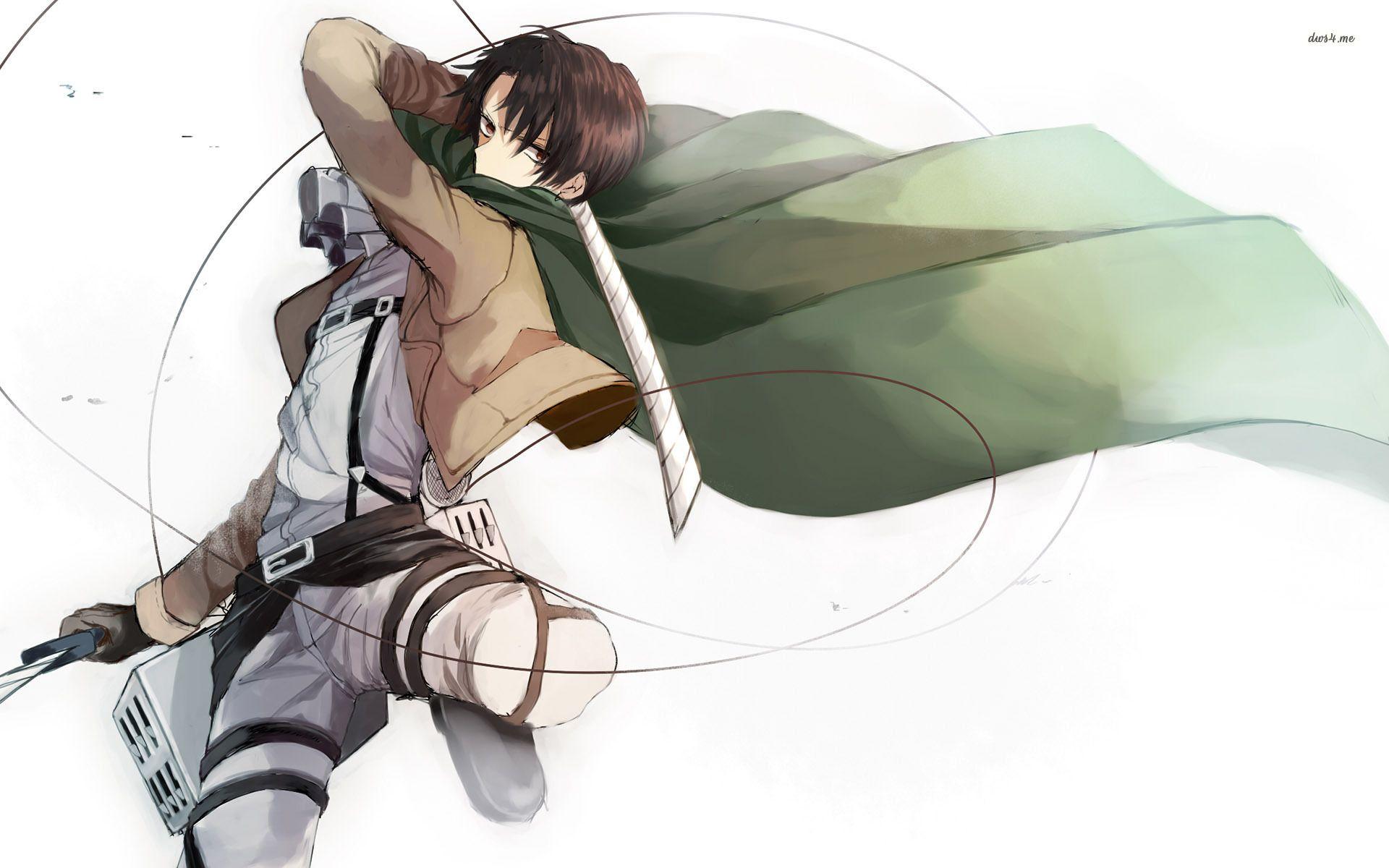 1920x1200 Attack On Titans Shingeki No Kyojin Anime Sword Weapon Levi Ackerman Wallpaper:1920x1200