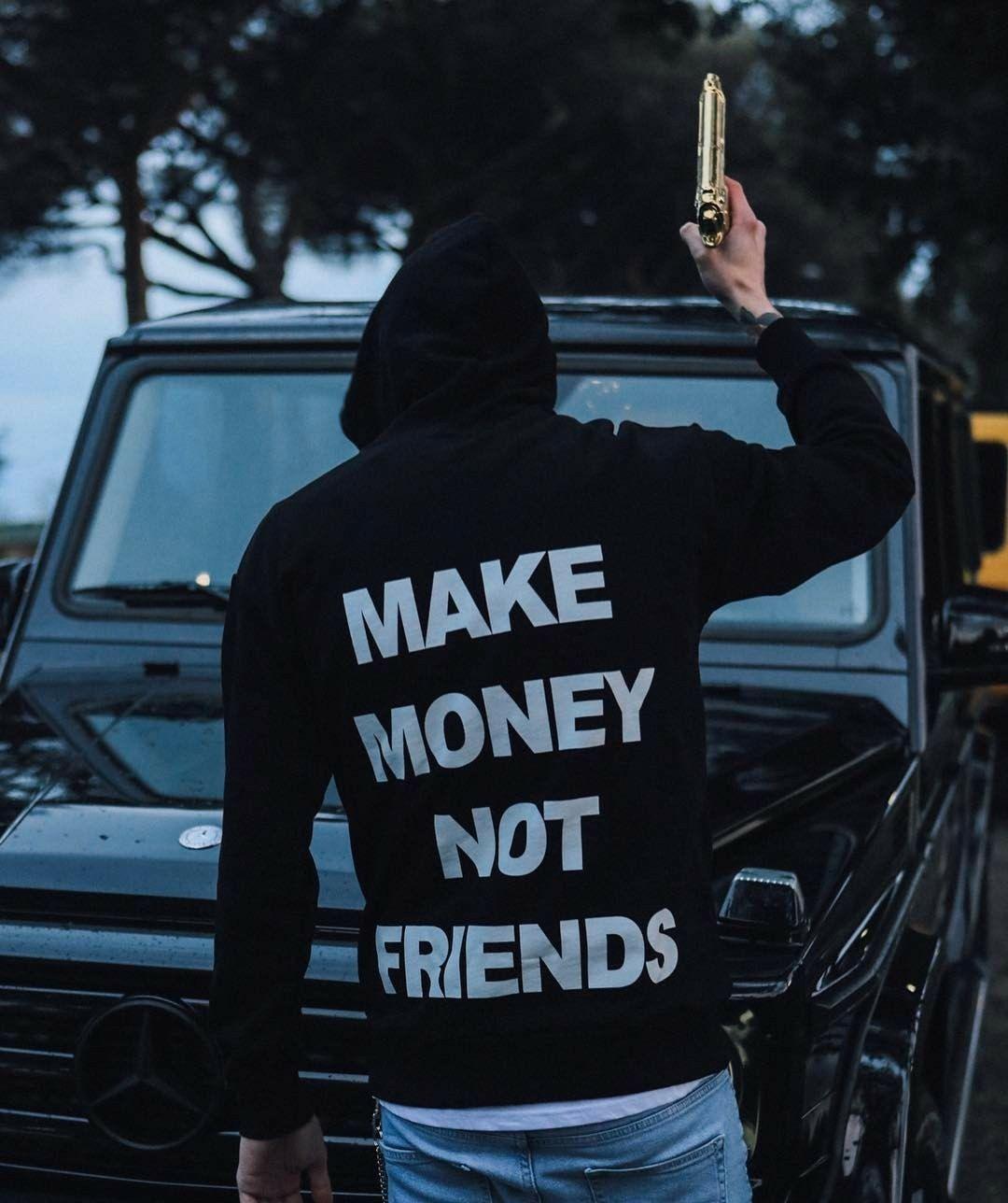 Make Money Not Friends Posterundefined by makemoneyco  Redbubble